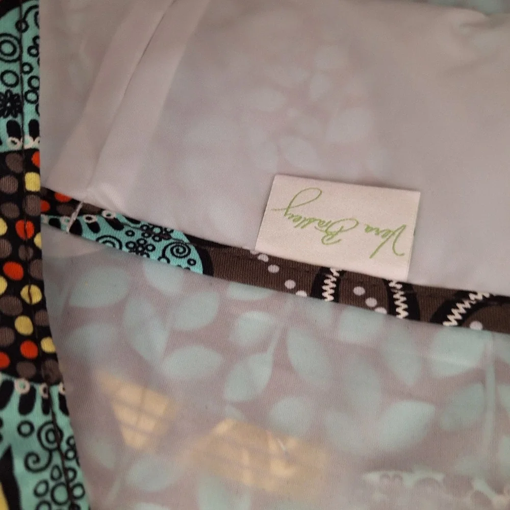 Vera Bradley Make a Change Baby Bag Flower Shower Floral Quilted Diaper Bag NEW